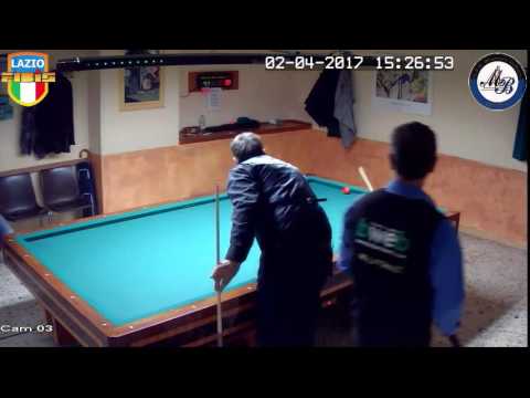 Incelli vs Lattanzi 2 Cat - 3ªProva Camp.Regionale - CSB Martino's Billiards(LT) 1/2Apr2017