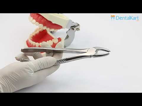 Waldent Tooth Extraction Forceps Upper Molars Left, No.18 (1/105)