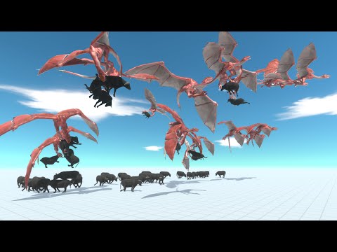 10x WYVERN vs ARMIES - Animal Revolt Battle Simulator