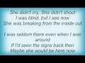Tracy Lawrence - From The Inside Out Lyrics