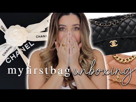 PRIMEIRA BOLSA CHANEL UNBOXING
