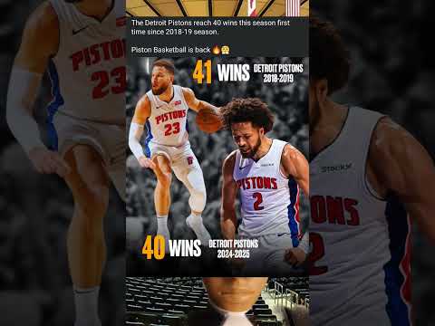Piston Basketball is back 🔥😤 #pistons #detroitbasketball #nba