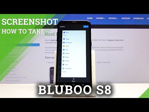 How to Take Screenshot in BLUBOO S8 – Capture Screen