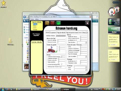 comment modifier gta sa