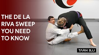 A Basic De La Riva Sweep