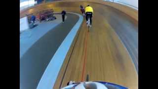 preview picture of video 'Joe rides Calshot Velodrome'