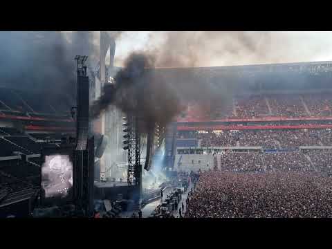 Rammstein "Armee der Tristen" live - Lyon France "Groupama Stadium" 08/07/2022 4K