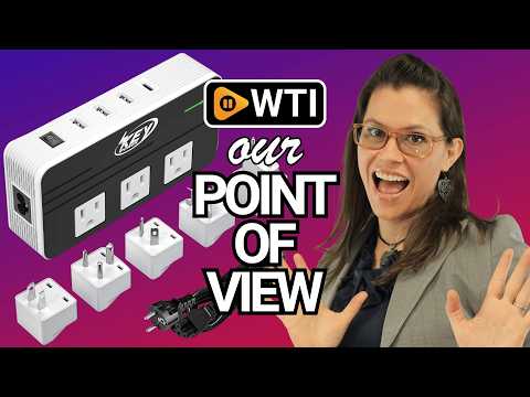 Key Power 230-Watt Step Down 220V to 110V Voltage Converter | International Travel Adapter/Power Converter with USB-C Port 18W - [Use for USA Appliance Overseas in Europe - WTI product video review