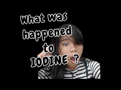 The Characteristics of Iodine Element and Its Compounds