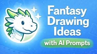 Fantasy Drawing Ideas with AI Prompts for Beginners