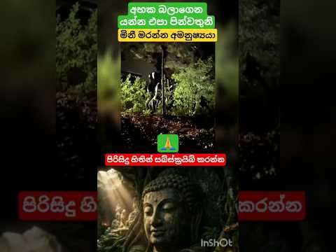 මිනී මස් කන අමනුෂ්‍යයා #buddha #sinhala
