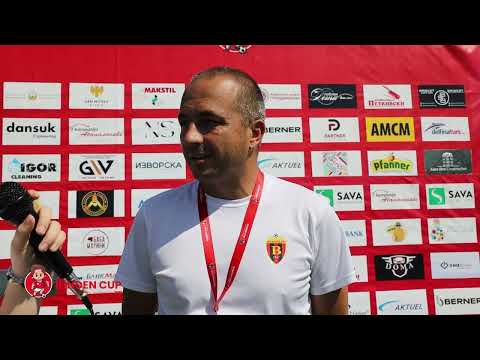 Interview coach FK Vardar Skopje