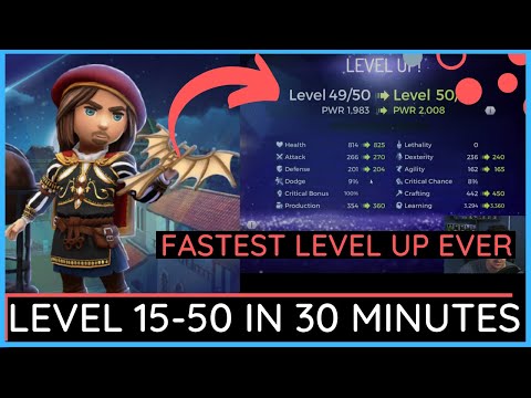 LEVEL 15 TO 50 IN 30 MINUTES. BUSTED HERO - Assassin's Creed Rebellion