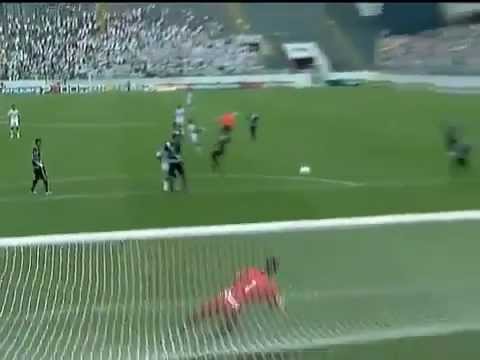 Santos 6 - 1 Ponte Preta - Show de Neymar 25/02/2012