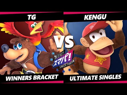 Sumapa 95 - TG (Banjo Kazooie) Vs. Kengu- (Diddy Kong) Smash Ultimate - SSBU