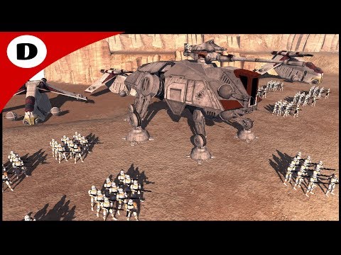 COMMANDER CODY LIBERATES RYLOTH - Men of War: Star Wars Mod