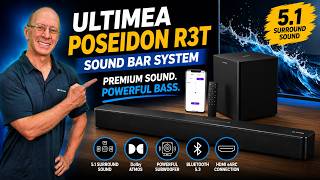 ULTIMEA Poseidon R3T Soundbar Review 🔊 Amazing Sound & Bass for the Pr