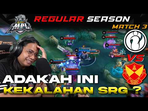 SRG VS IG MATCH 3 REGULAR SEASON MPL MY S17