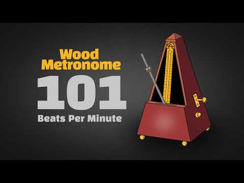101 BPM Wood Metronome [30 Minuts]