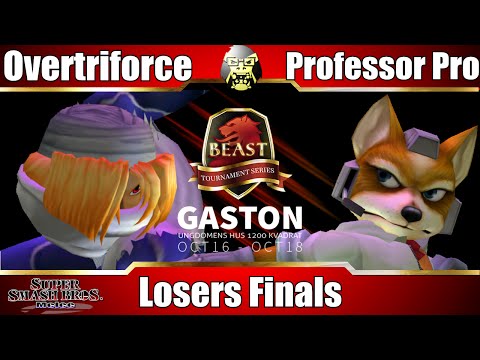 Gaston - Overtriforce (Sheik) Vs. VwS | Professor Pro (Fox) - Losers Finals - Melee