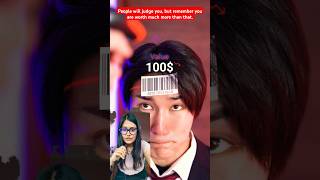 People will judge you but you must know your worth 😌✨️ #issei0806 #shorts #trending barcode of value