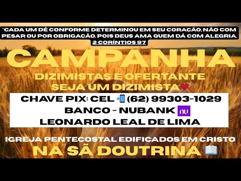 🌱2° 𝐄𝐋𝐎 𝐃𝐀 𝐂𝐀𝐌𝐏𝐀𝐍𝐇𝐀 𝐃𝐈𝐙𝐈𝐌𝐈𝐒𝐓𝐀 𝐄 𝐎𝐅𝐄𝐑𝐓𝐀𝐍𝐓𝐄𝐒 / 𝐍𝐄𝐑𝐎́𝐏𝐎𝐋𝐈𝐒-𝐆𝐎 03/03