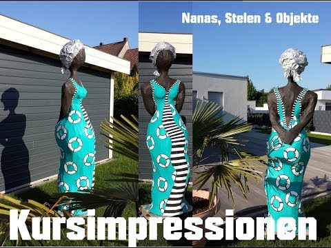 Nanas, Stelen und Objekte #04 2018 - Kurs im KunstgARTen im Botanikum München