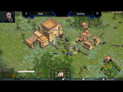 (3)Joe vs (6)Kimo - Age of Mythology: The Titans (Game 3) - ft. Chrono JJ