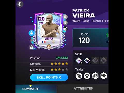 VIEIRA 💥💪 #fcmobile