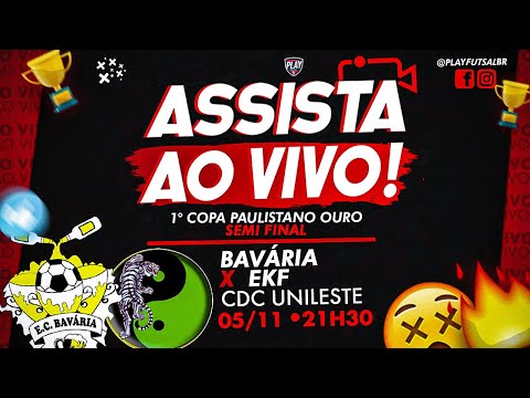 Bavária v EKF | Semi final da 1ª Copa Paulistano 2021 (OURO) | AO VIVO