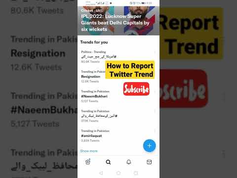 Report Twitter Trend | How Report Twitter Trending | twitter Report