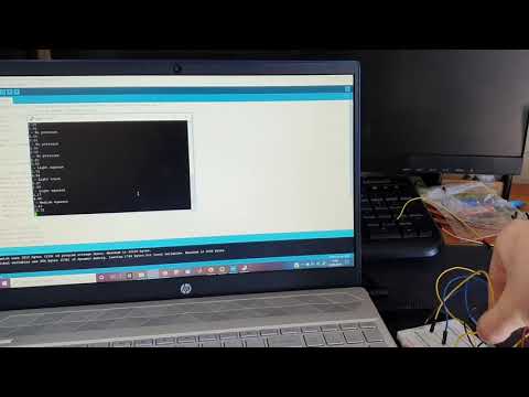 Video of testing the FSR (force sensitive resistor)