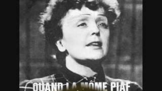 Edith Piaf "Paris-Méditerranée" 1938.