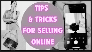 Tips and tricks for selling online featuring Vinted