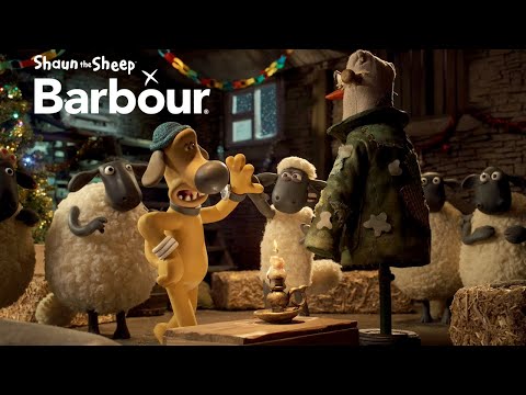 🎁 Shaun the Sheep x Barbour 🎄 Christmas Advert 2023
