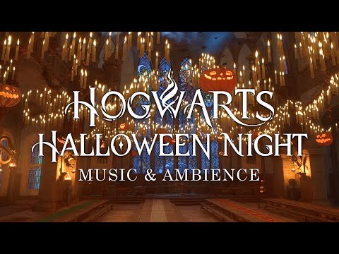 Hogwarts Legacy - Halloween at Hogwarts - Calming Harry Potter Music & Cozy Fall Ambience