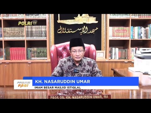 IMAM BESAR MASJID ISTIQLAL APRESIASI POLRI ATAS KEBERHASILAN PENGAMANAN MUDIK