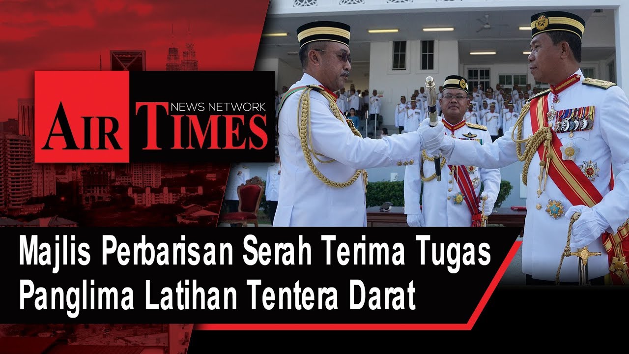 Majlis Perbarisan Serah Terima Tugas Panglima Latihan Tentera Darat PLTD