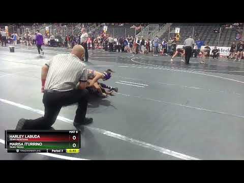 110 Lbs Champ. Round 1 - Harley LaBuda, Team Montana Vs Marisa Iturrino, Team Texas 6ae3