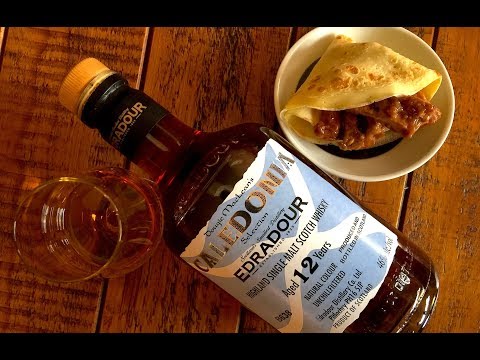 Edradour 12 Caledonia: Whisky Tasting & Food Pairing, Review #179