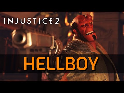 Injustice 2 - Hellboy Moveset w. Inputs [Basic]