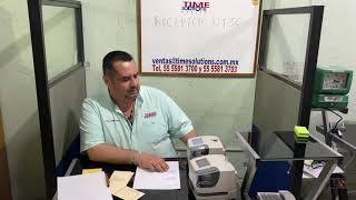 Receptor de Documentos, Reloj Checador,  Foliador,