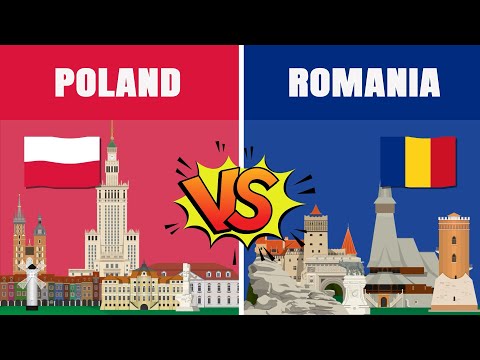 Poland vs Romania | Country Comparison | Data Around The World