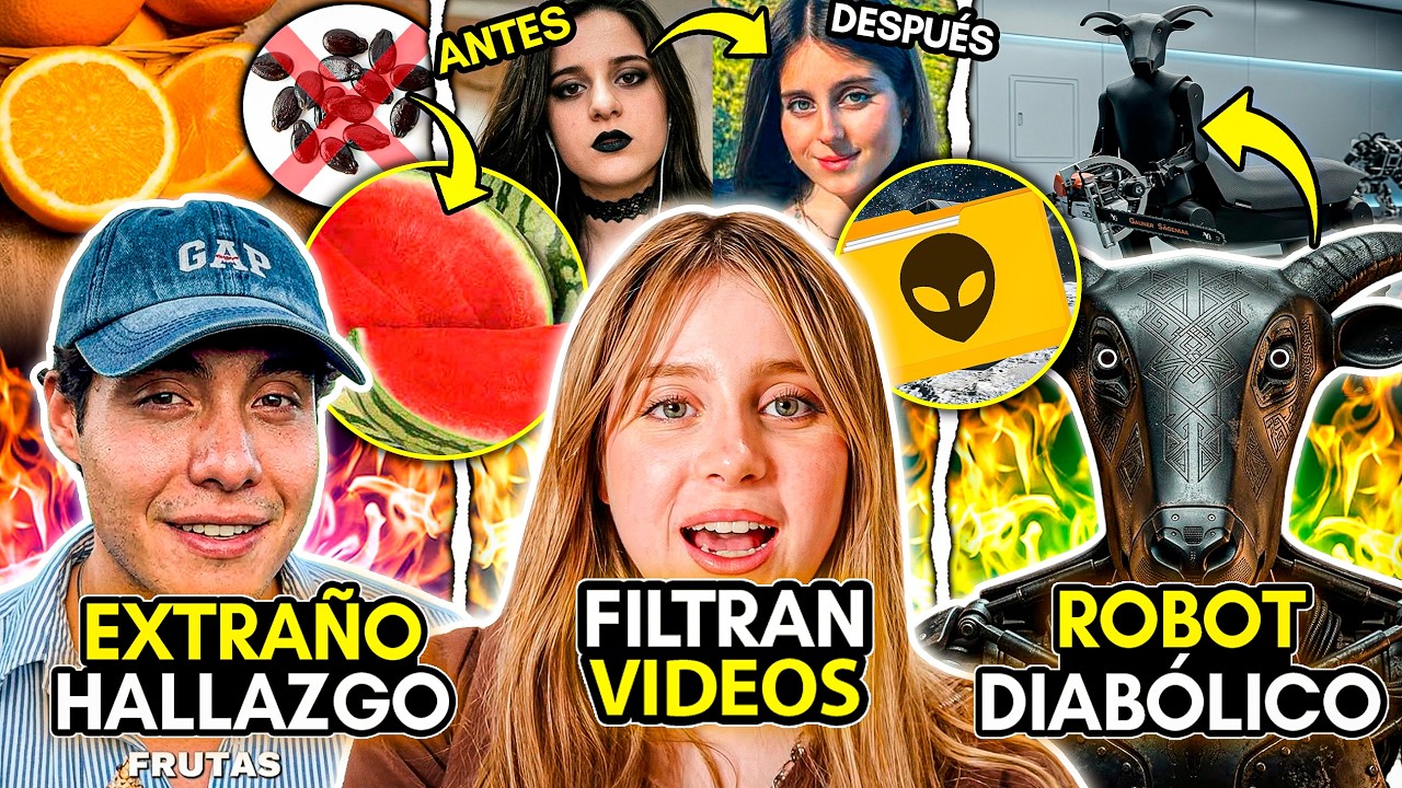 El PASADO OSCURO de RORO! REVELAN ROBOT del "DIABLO"! ALERTA por FRUTAS sin SEMILLAS! NUEVOS OVNIS!