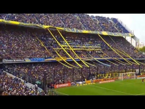 "Boca 3 Rafaela 0 2016, Esta hinchada no te deja de alentar [4K]" Barra: La 12 • Club: Boca Juniors