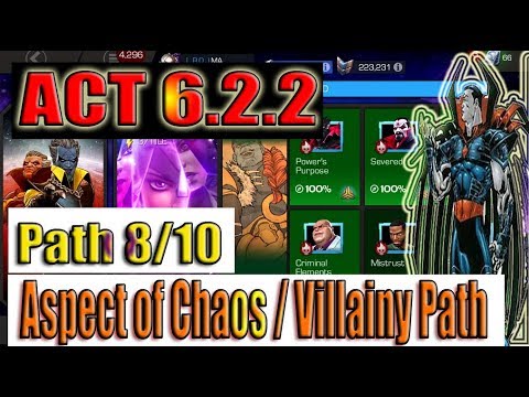 Act 6.2.2 Path 8/10 (Aspect of Chaos/Villainy) - Marvel Contest of Champions