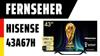 Fernseher Hisense 43A67H (A67) | Test | Deutsch