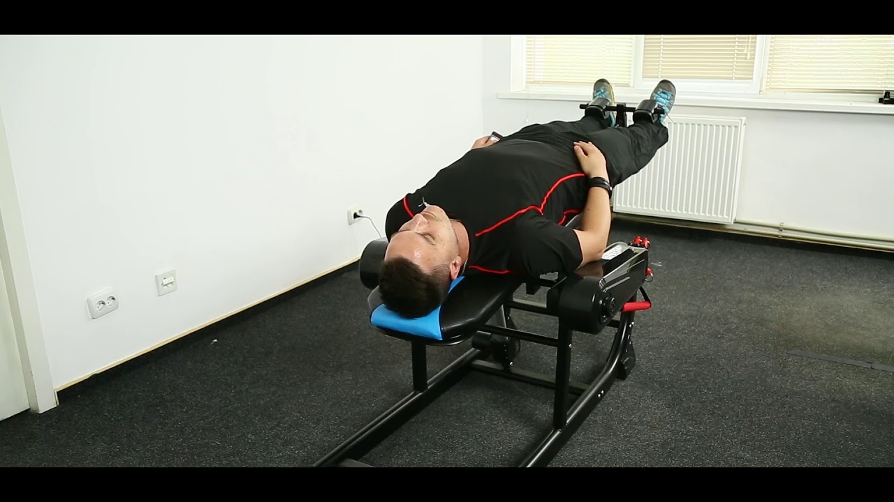 Профессиональный инверсионный стол Fit-On Master Pro с двигателем