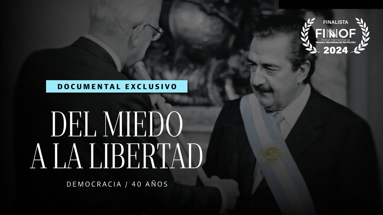 Documental 40 años de democracia en la Argentina: la historia íntima de la transición