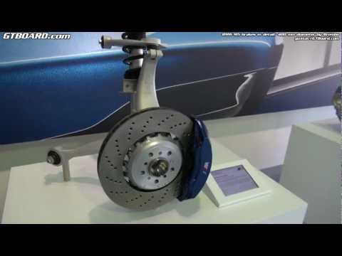 Stock BMW M5 Brakes (Brembo) in detail: 400 mm diamter